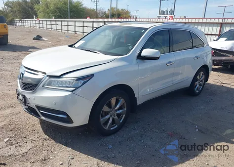 2014 Acura Mdx Advance Pkg W/Entertainment Pkg z USA, uszkodzony, nr VIN 5FRYD3H83EB005218